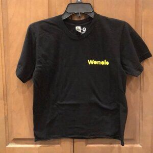 New Wonolo Silicon Valley tech company cropped crew neck short sleeve t-shirt